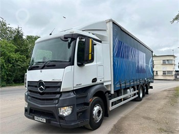 2013 MERCEDES-BENZ ACTROS 2530 Used Curtain Side Trucks for sale