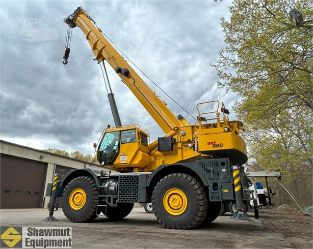 2022 GROVE GRT880 Used Rough Terrain Cranes for hire