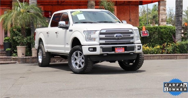 2015 Ford F150 Platinum For Sale In Fontana California