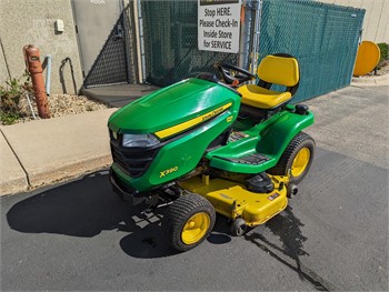 John Deere X380 Lawn & Garden Tractor X380, Less Deck CARB -PC12711 Power  Flow,48A inch: Material Collection System