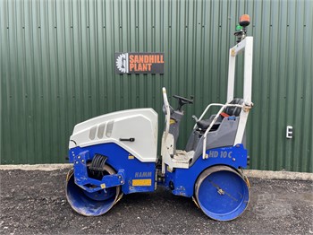 2015 HAMM HD10CVV Used Smooth Drum Compactors for sale