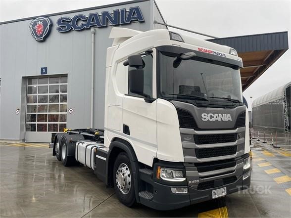 2019 SCANIA R450 Used Vrachtwagen met Haak-Kraan te huur