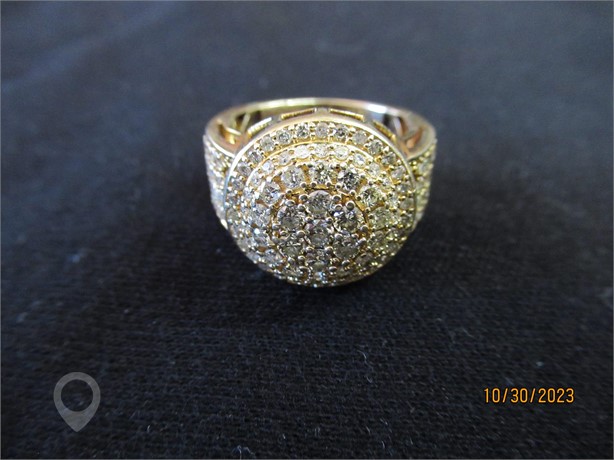 10K YELLOW GOLD/DIAMOND RING Used Rings Fine Jewellery auction results
