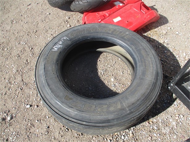 BRIDGESTONE 285/75R24.5 STEER TIRE Used Tyres Truck / Trailer Components auction results