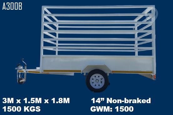 2024 FUEL TRAILERS 3MX1.5MX1.8M Used Livestock Trailers for sale