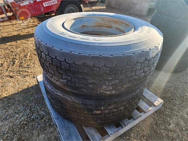 GOODYEAR 385/65R22.5 TIRES & RIMS Used Tyres Truck / Trailer Components auction results