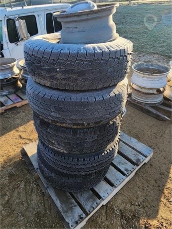 TIRES & RIMS 265/75R16 Used Tyres Truck / Trailer Components auction results