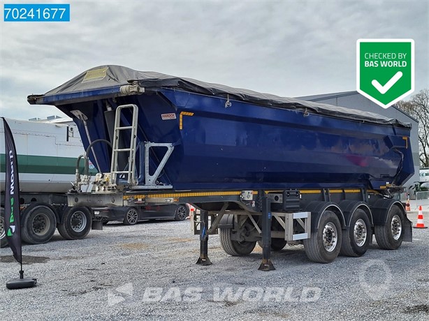 2020 MOL MO4DAST3 3 AXLES 37M3 LIFTACHSE STEEL TIPPER HARDO Used Tipper Trailers for sale