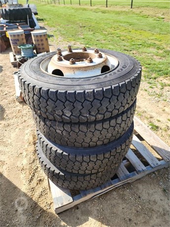 TIRES & RIMS 225/75R19.5 Used Tyres Truck / Trailer Components auction results