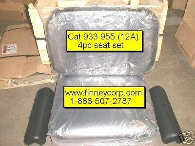 CATERPILLAR 933 955 12A LOADER 4PC SEAT CUSHION SET New Seat for sale