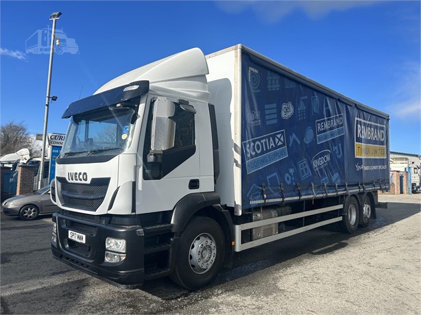 2017 IVECO STRALIS 330 Used Curtain Side Trucks for sale