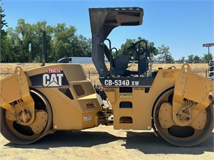 CATERPILLAR CB-534DXW Smooth Drum Compactors For Sale 