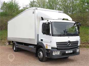 2015 MERCEDES-BENZ ATEGO 1524 Used Box Trucks for sale