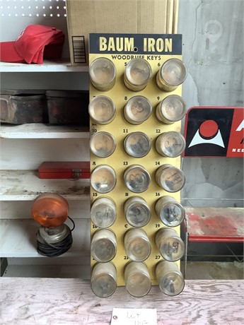 BAUM IRON KEY DISPLAY Used Other auction results