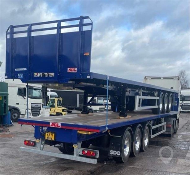 2022 SDC FLAT TRAILER LENGTH 13590 MM WIDTH 2550 MM New Standard Flatbed Trailers for sale