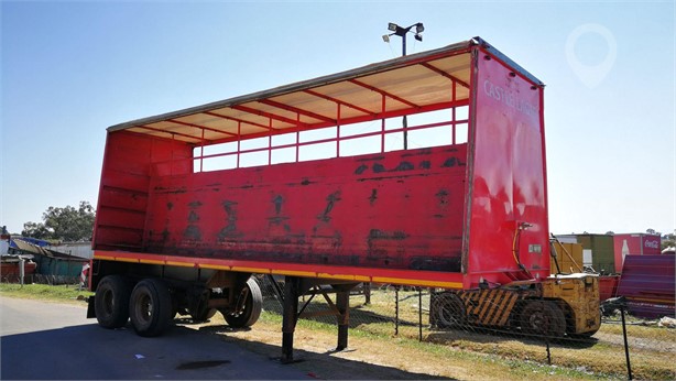 1983 HENRED FRUEHAUF Used Curtain Side Trailers for sale