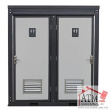 NEW BASTONE 110V PORTABLE TOILETS W/ DOUBLE STALLS Used Other upcoming auctions