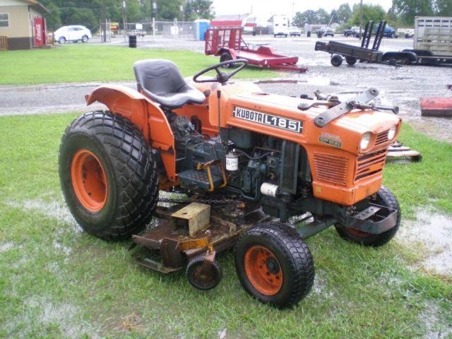 Kubota Tractor With Belly Mower