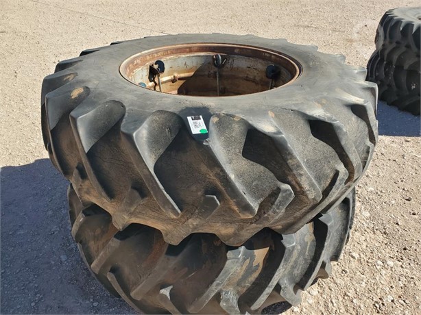 (2) TRACTOR DUALS W/ TIRES 20.8-34 Used Tires Cars auction results