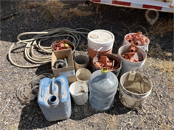 CUSTOM MADE REBAR CAPS, HOSE, BUCKETS Used Other Tools Tools/Hand held items auction results