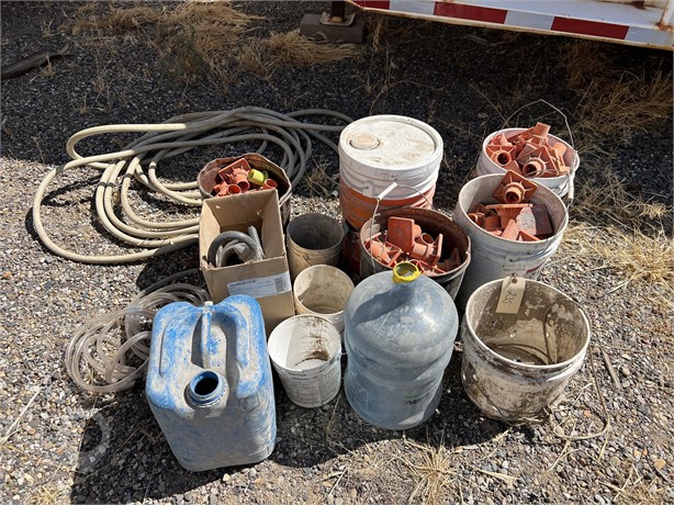 CUSTOM MADE REBAR CAPS, HOSE, BUCKETS Used Other Tools Tools/Hand held items auction results