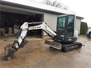 2017 BOBCAT E26 Used Mini (up to 12,000 lbs) Excavators for sale