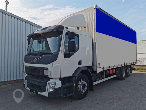 2015 VOLVO FE320 Used Curtain Side Trucks for sale