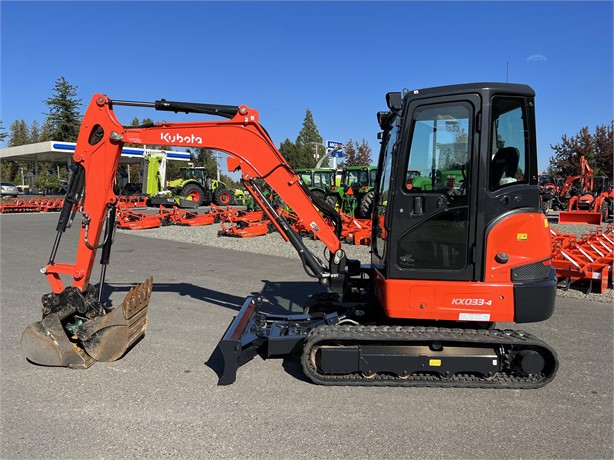 2021 KUBOTA KX033-4 Used Mini (up to 12,000 lbs) Excavators for sale