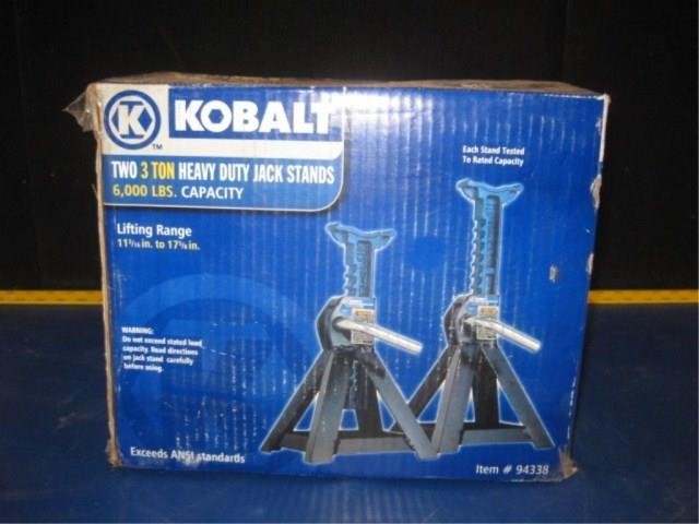 2 3 Ton Kobalt Jack Stands Nib United Country Musick Sons