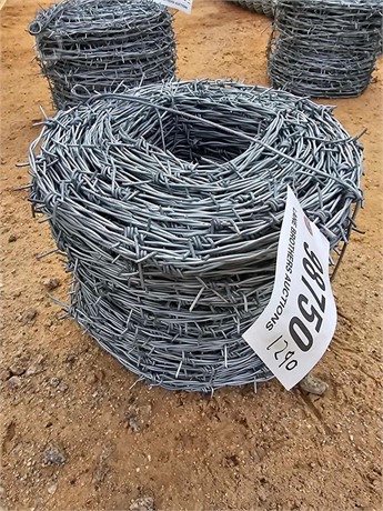 BARBED WIRE ROLL Used Fencing Building Supplies auction results