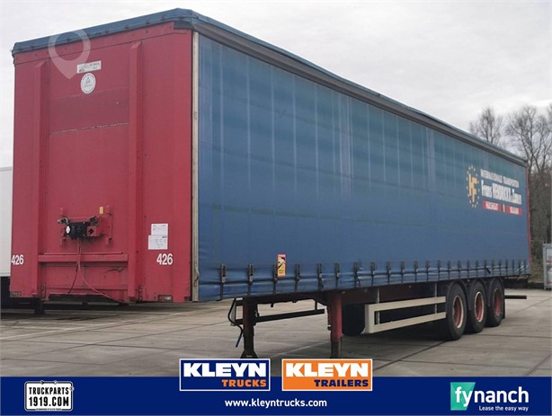 2004 PACTON TXD 339 DISC BRAKES CODE XL Used Curtain Side Trailers for sale