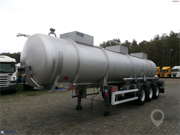 2009 PARCISA CHEMICAL TANK INOX L4BH 21.2 M3 / 1 COMP / ADR 16/ Used Chemical Tanker Trailers for sale