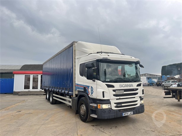2014 SCANIA P280 Used Curtain Side Trucks for sale
