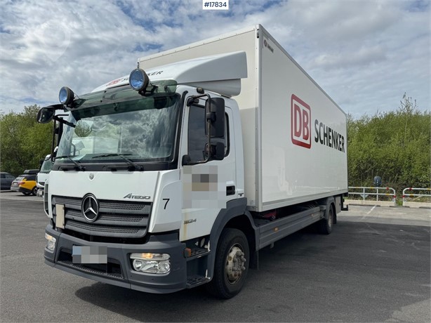 2014 MERCEDES-BENZ ATEGO 1524 Used Box Trucks for sale