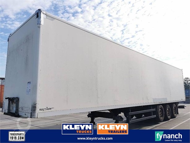 2005 SPIER SPIER KOFFER 3 AXLE SAF Used Box Trailers for sale