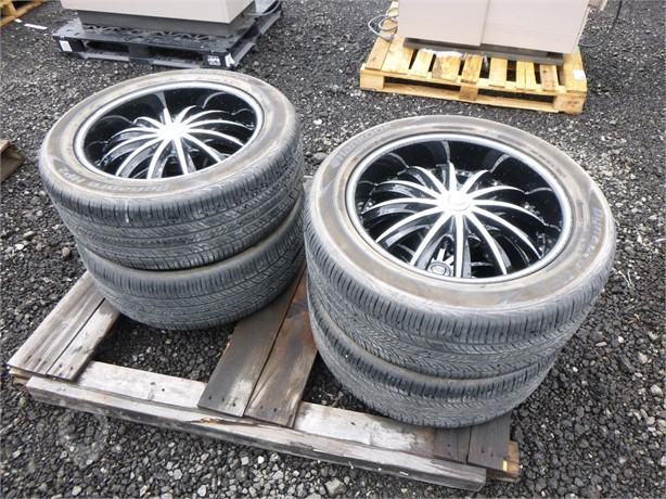 HANKOOK 265/50R20 TIRES & BORGHINI RIMS Used Tyres Truck / Trailer Components auction results