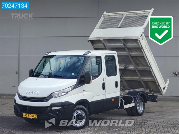 2018 IVECO DAILY 35C12 Used Transporter mit Kipperaufbau zum verkauf