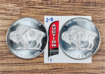 Silver Bullion Coins / Currency Auction Results