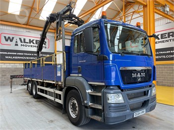 2014 MAN TGS 26.320 Used Dropside Flatbed Trucks for sale