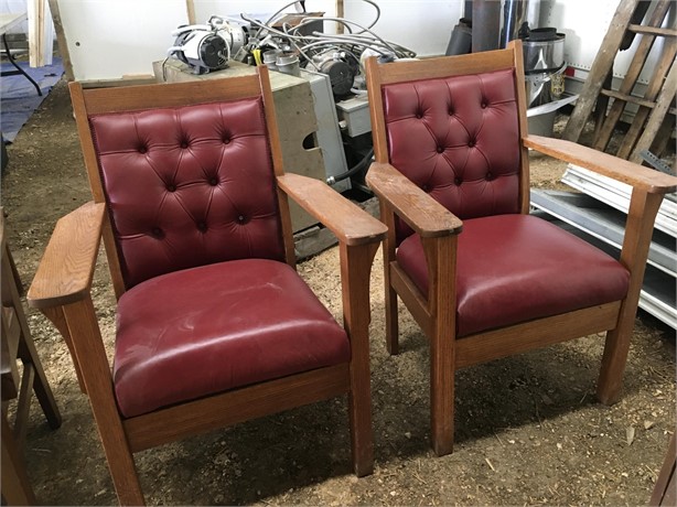 ASSORTED WOODEN CHAIRS X8 Used Chairs / Stools Furniture auction results