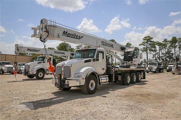 2019 MANITEX TC50155HL Used Mounted Boom Truck Cranes for hire