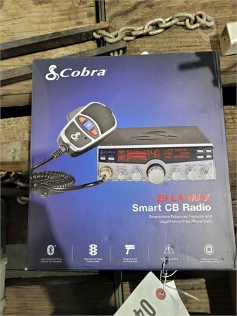 COBRA 29LX MAX SMART CB RADIO Used Other Truck / Trailer Components auction results