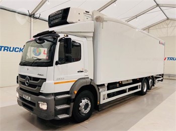 2013 MERCEDES-BENZ ACTROS 1824 Used Curtain Side Trucks for sale