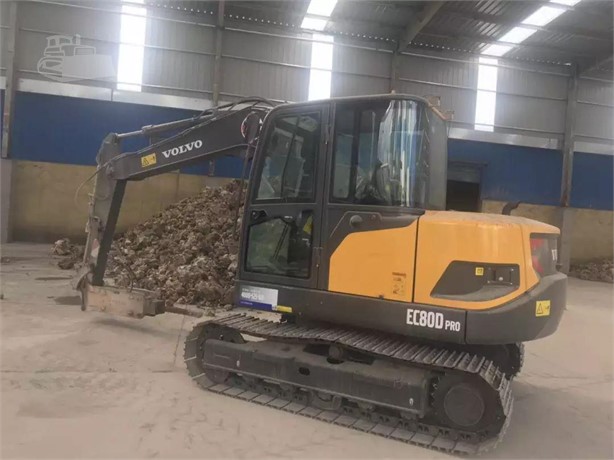 2018 VOLVO EC80D PRO Used Crawler Excavators for sale