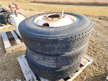 TIRES 11R24.5 Used Tyres Truck / Trailer Components auction results