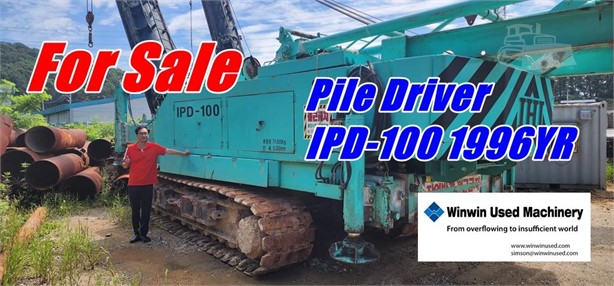 1996 IHI IPD100 Used Pile Driving Cranes for sale