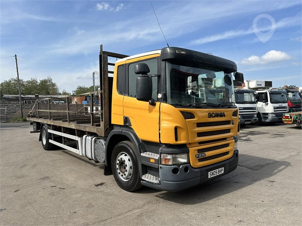 2009 SCANIA P230 Used Standard Flatbed Trucks for sale