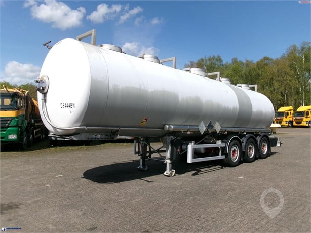 2008 MAISONNEUVE CHEMICAL TANK INOX L4BH 33.4 M3 / 1 COMP Used Chemical Tanker Trailers for sale