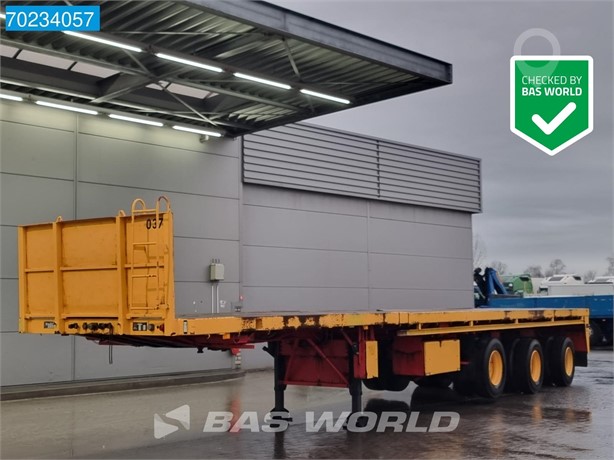 1994 FLOOR FLDVO-25-30H 3 AXLES NL-TRAILER 20 MTR EXTENDABLE Used Standard Flatbed Trailers for sale
