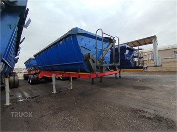 2017 CIMC 40 CUBE 34 36 TON Gebraucht Kipper Auflieger zum verkauf